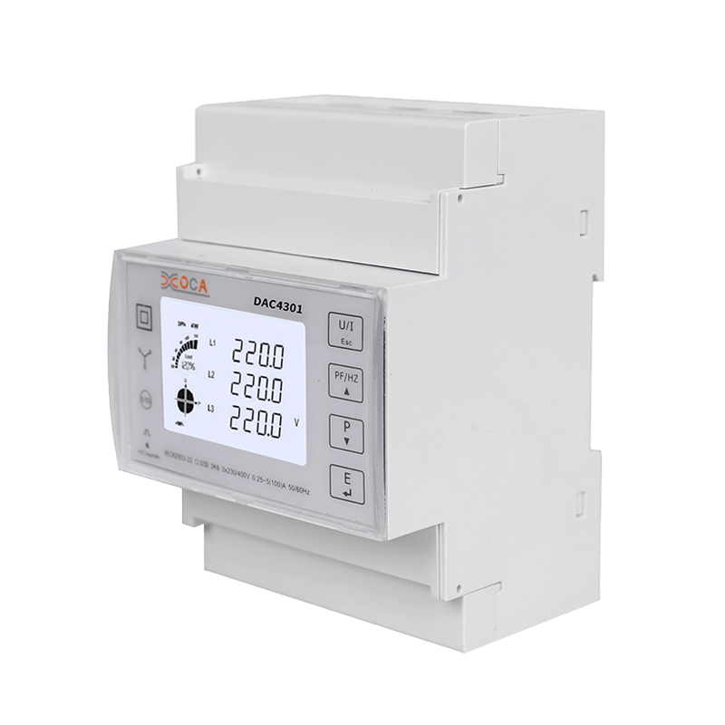 DIN レール三相 Modbus スマート ワイヤレス電子メーター