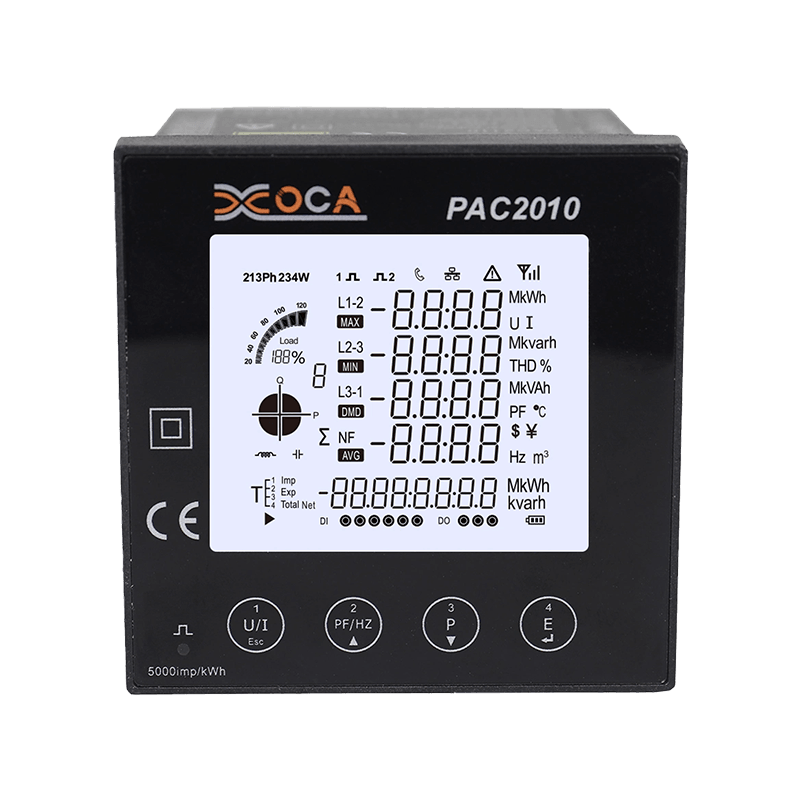 PAC5010 スマート Modbus LCD パネル パワーメーター マルチメーター